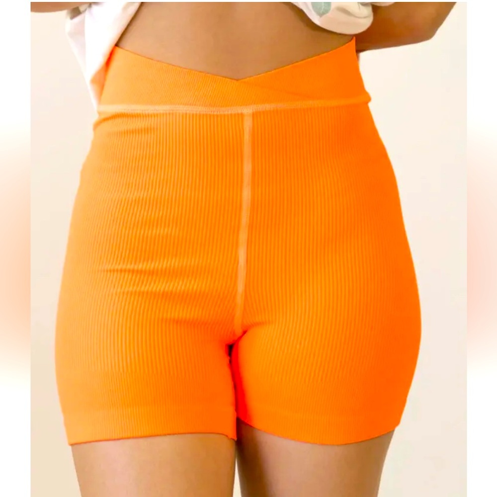 Free People FP Movement Womens Burning Up Stretch Athletic Free Throw Shorts